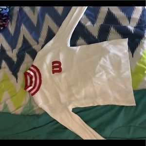 Forever 21 x Wilson Turtleneck Striped Sweater